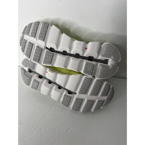 On Running Cloud 5 Sneakers Hay Frost Women's Size 37.5 US 6.5 Neon Yellow NEW - Picture 9 of 9